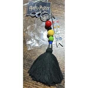 New Harry Potter Hogwarts Key Fob Bag Backpack Tag Charm With Tassel